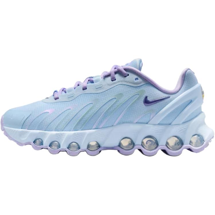 Nike Air Max DN8 GS Celestine Blue Kids Sneakers Metallic-Silver Vivid-Orange Hydrangeas IH4046-441