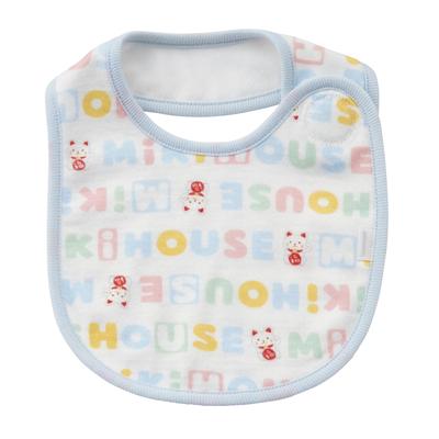 MIKI HOUSE Made in für Jungen und Baby Babyparty Sax Lätzchen, Japan, Wasserabweisend, Mädchen, Kleidung, Geschenk, Kinderbekleidung, 40-2938-145,