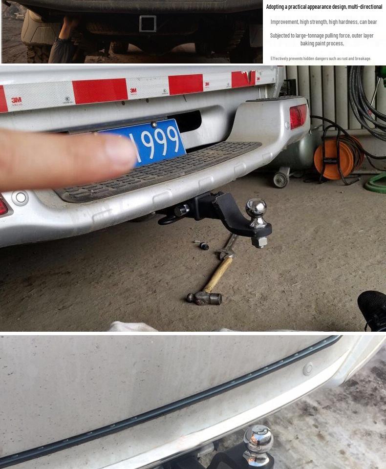 Trumpchi GM8 Tow Hook Bracket: Modified Trailer Hitch, Rear Tow Hook, Decoupling for RV.