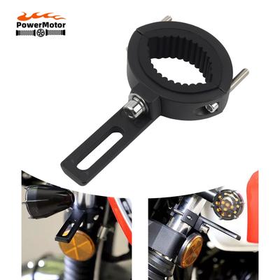 Adjustable Universal 20mm-60mm Motorcycle Headlight Spotlight Bracket Light Lamps Holder Fork Mount Holder Clamp Bracket