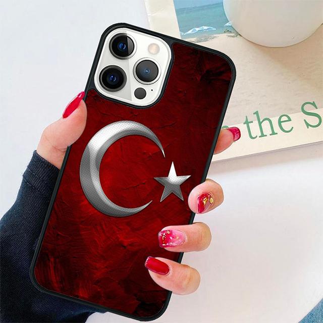 Turkey Turkish Flag Coque Shell For iPhone 17 Air 15 16 14 13 12 Pro Max 11 Pro Max Plus Phone Case Cover