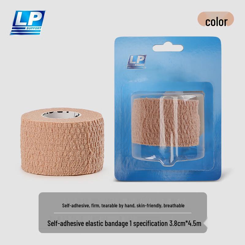 

Эластичный самоклеящийся спортивный бинт LP 3.8cm W x 4.5m L (1 Roll)