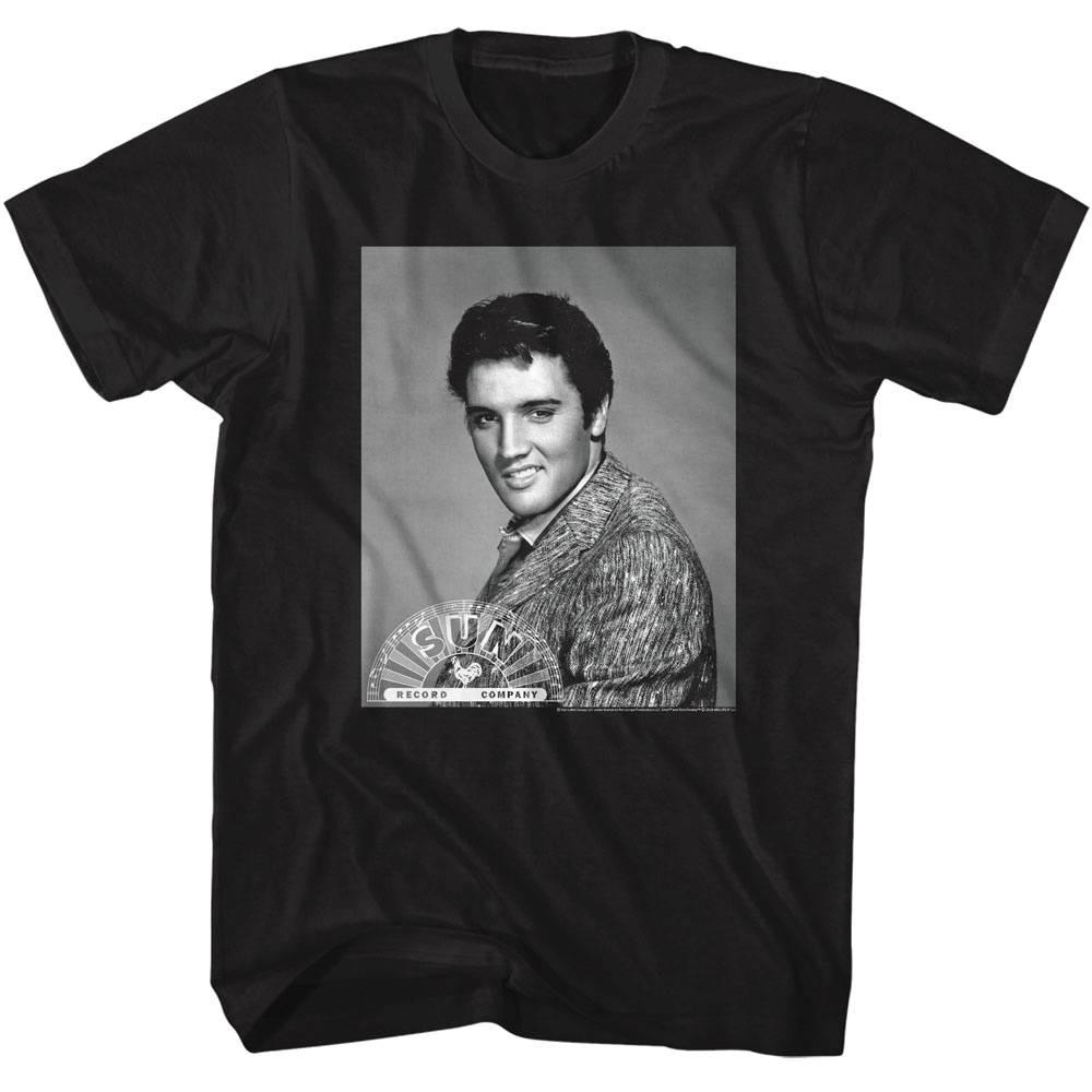 Elvis Presley Portrait Men T Shirt S