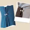 8Pcs Artificial Pearls Clothing Pin Jeans Waist Tighteners Pin Dress Safety Pin Cardigan Safetp Pin Shawl Sweater Clip