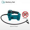 830Kpa Cordless Portable High Pressure Electric Air Pump LED Display Rechargeable Car Ball Inflatable Pump