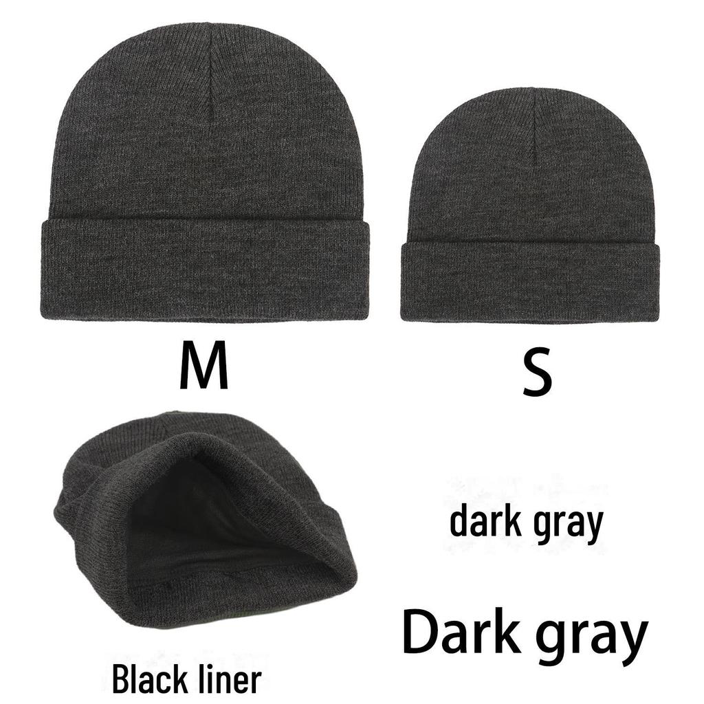 Autumn and Winter Knitted Parent-Child Woolen Hat for Children and Adults