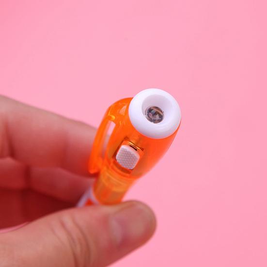 Kugelschreiber Leichtgewicht LED Kunststoff Kugelschreiber Taschenlampe Stift für Büro