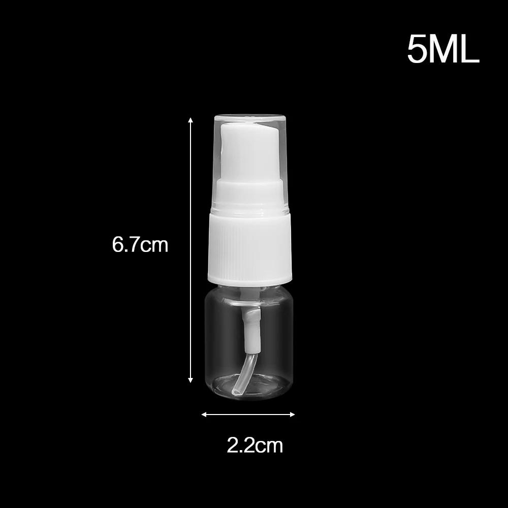 10/30/50/100ml Refillable Bottles Empty Spray Bottle Portable Travel Clear Dispensing Container Cosmetic Perfume Spray Atomizer