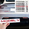 1Pcs Car ABS Letters Logo Sticker Decal Rear Trunk Decoration For Tesla Model 3 Model Y Replacement Badge Auto Accessories