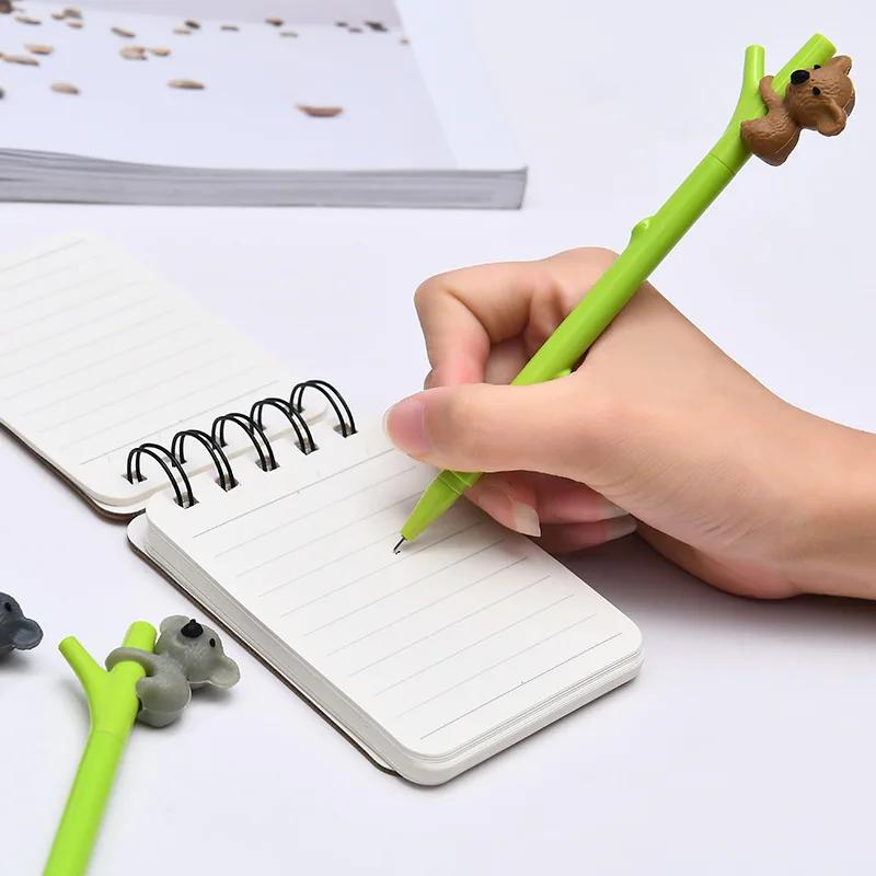 3 buc Pix cu gel Cute Koala Business 0.5mm Bun Accesorii Rechizite de Birou Pixuri pentru Scris Cadou Papetărie Rechizite Școlare pentru Copii