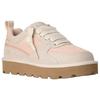 UGG Chaussures décontractées basses polyvalentes confortables en cuir fendu Vache des Highlands Baskets pour femme Jasmine-Blanc 1178872-JNP