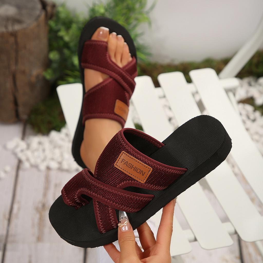 Fashion Women Slippers 2025 New Summer Platform Slippers Outdoor Light Shoes for Ladies Non-slip Home Flat Sandals Beach Slide Women
