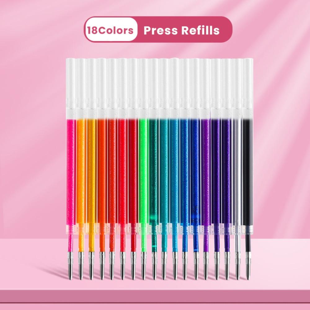 8/12/24/36/48/60 szín 8/12/24/36/48/60 színű fényes kiemelő toll Iskola Iroda