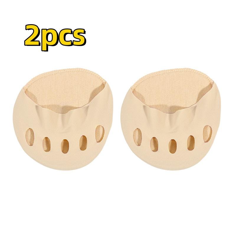 

2/4/8Pcs Five Toes Forefoot Pads for Women High Heels Half Insoles Foot Pain Care Absorbs Shock Socks Toe Pad Massaging Toe Pad