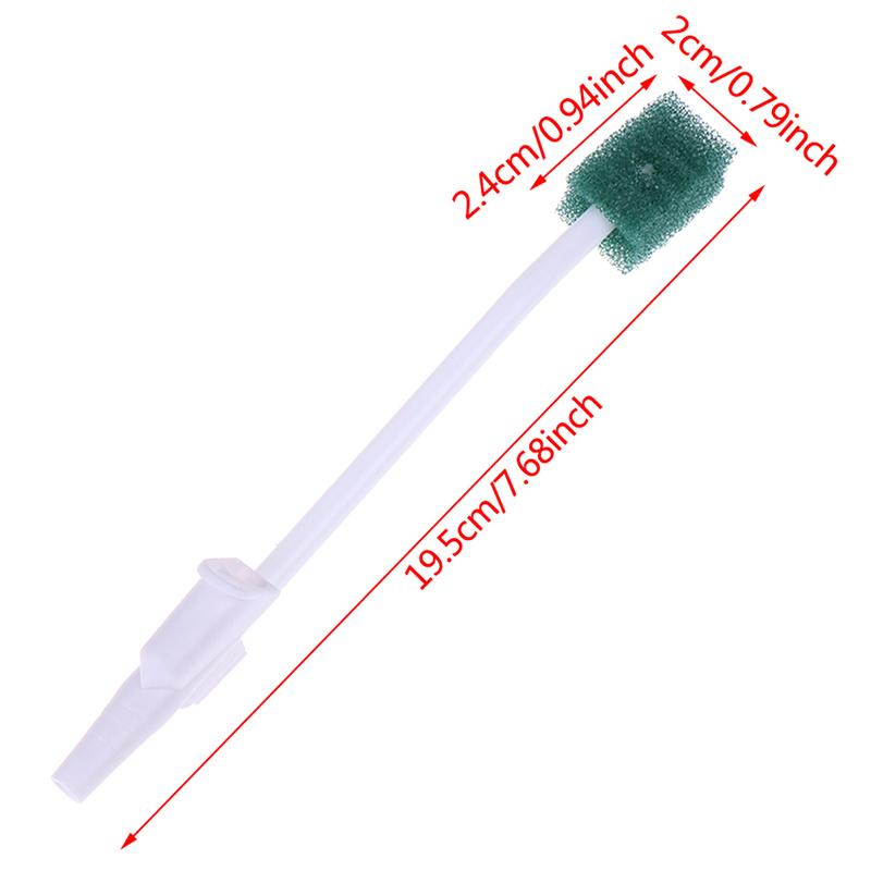 Jednorázový lékařský houbový zubní kartáček Icu odsávací tampon Orální péče Jednorázový odsávací systém zubního kartáčku Ústní hygiena