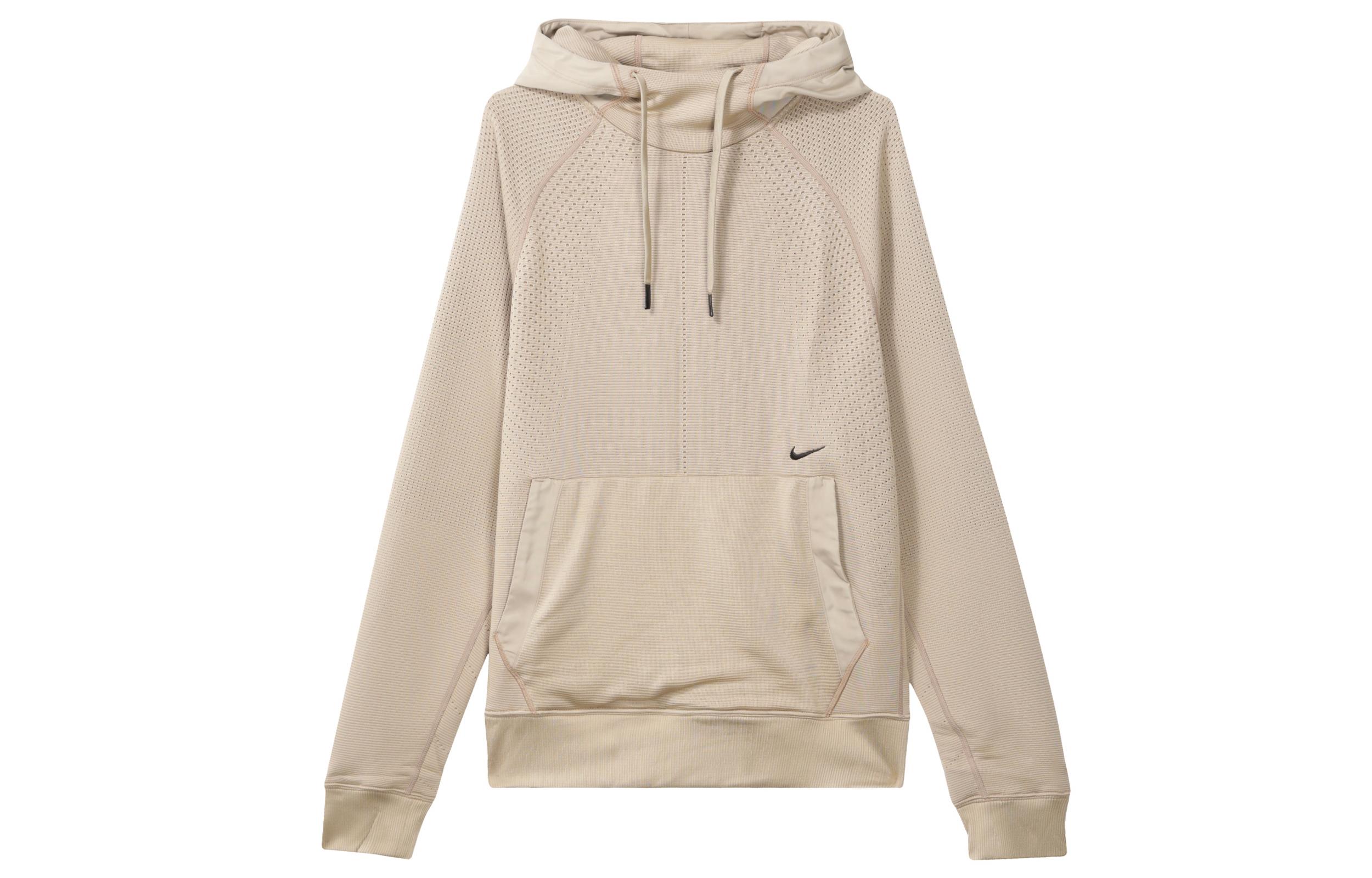 Nike Sweatshirts Men s Khaki Hooded Moderate Regular DQ4851-250 S