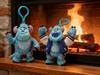 12cm Monsters Inc Sulley Plush Keychain Cute Soft Stuffed Animal Bag Charm For Kids Gift