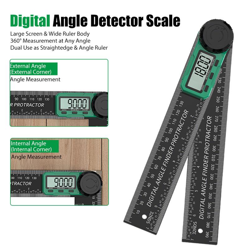 Digital Angle Ruler Electronic Angle Meter Electronic Protractor Goniometer Digital Angle Gauge