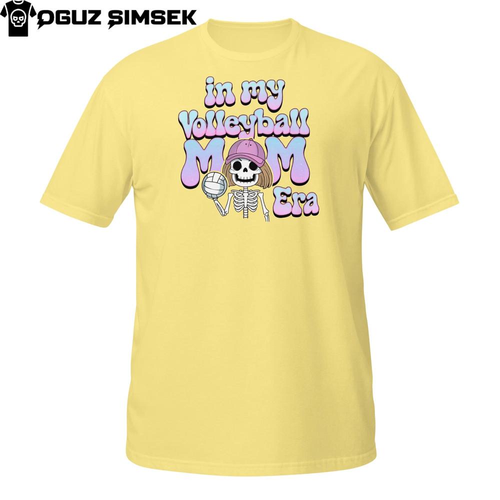 

Футболка «В моей волейбольной маме эре» – Смешная спортивная футболка с графикой скелета M