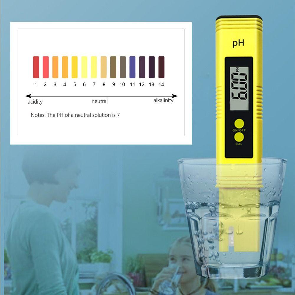 Meter Digital Electric Water Tester Pen LCD Digital Water Quality Tester PH Meter  Swimming Pool