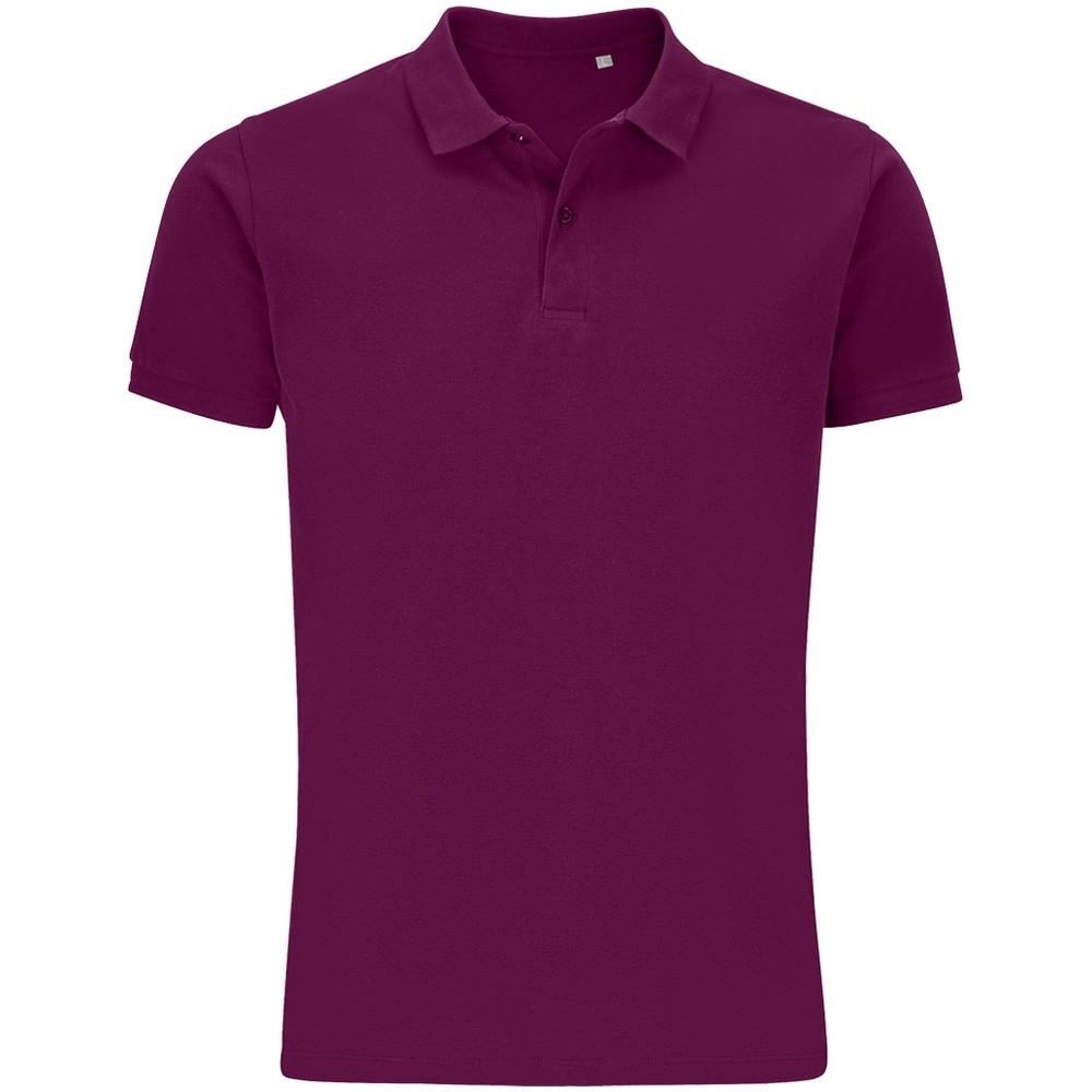 SOLS Mens Planet PiquÃ© Organic Polo Shirt