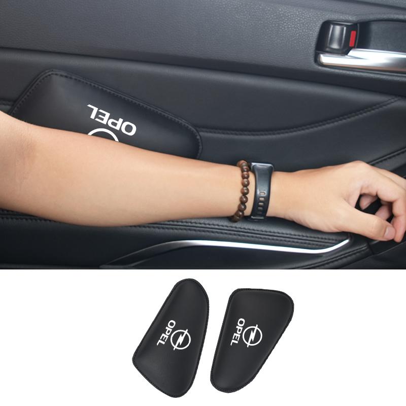 Car Knee Leg Protective Pad Foot Armrest Cushion Cover Accessories For Opel Corsa D Astra Insignia Vectra Zafira Meriva Mokka