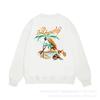 Unisex Streetwear Hoodie With Bold Letter Print Cotton Sweatshirt Loose Fit Winter Apparel