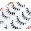 Lashie - Set of 10 Pairs: Doll Eye Crisscross False Eyelashes