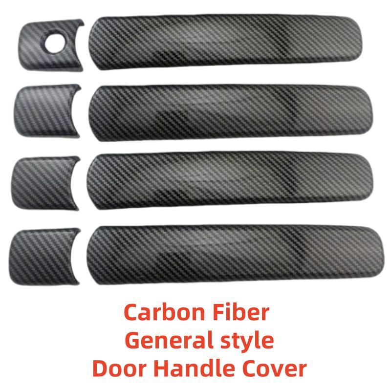 For NISSAN X-Trail XTrail T33 2008 2009 2010 20112013 Qashqai Black Carbon Car Accessory Door Handle Bowl Cover Trim Paste Style