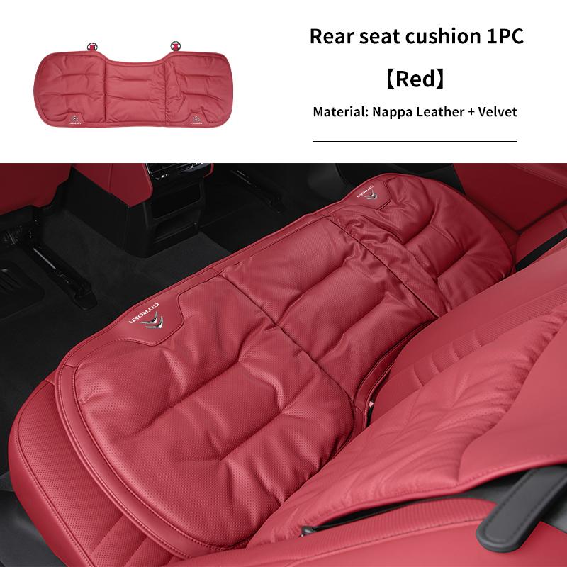 Velvet Car Seat Cover: Breathable, Comfortable and Durable All-Season Use Split-Style Single-Seat For Citroen C4 C3 C5 C1 C2