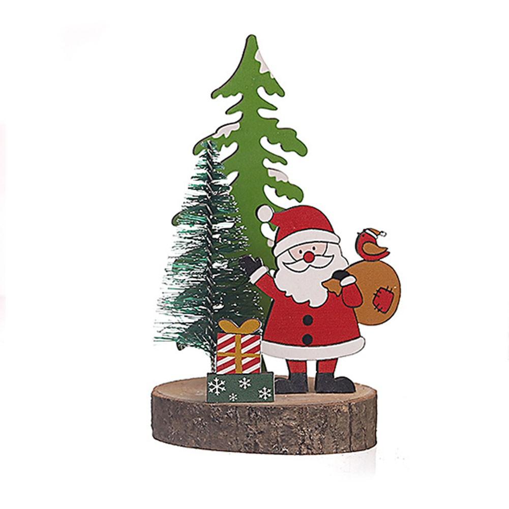 Christmas Wooden Decorations Creative Desktop Decoration