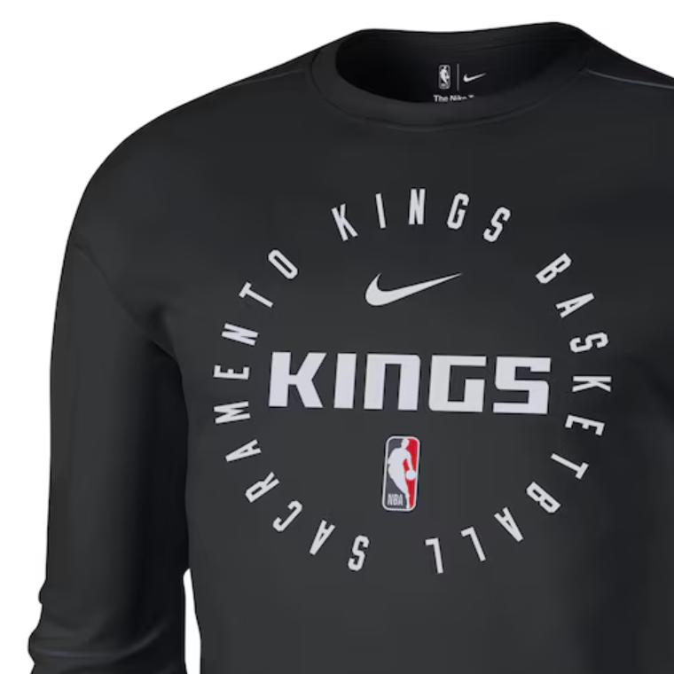 Nike NBA Crew Neck Pullover Training Long Sleeve Sacramento Kings Basketball Jersey 2024/25 Season Men jersey HF1737-010