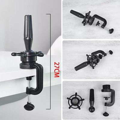 Paruka Manekýnová Hlava Stojan Kosmetologie Manekýn Panenka Stojan, Snadná Instalace Stolní Svorka Držák na Vystavení