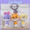 Delightful Orange Fox Plush Doll Keyring Cuddly Animal Companion For Kids And Adults