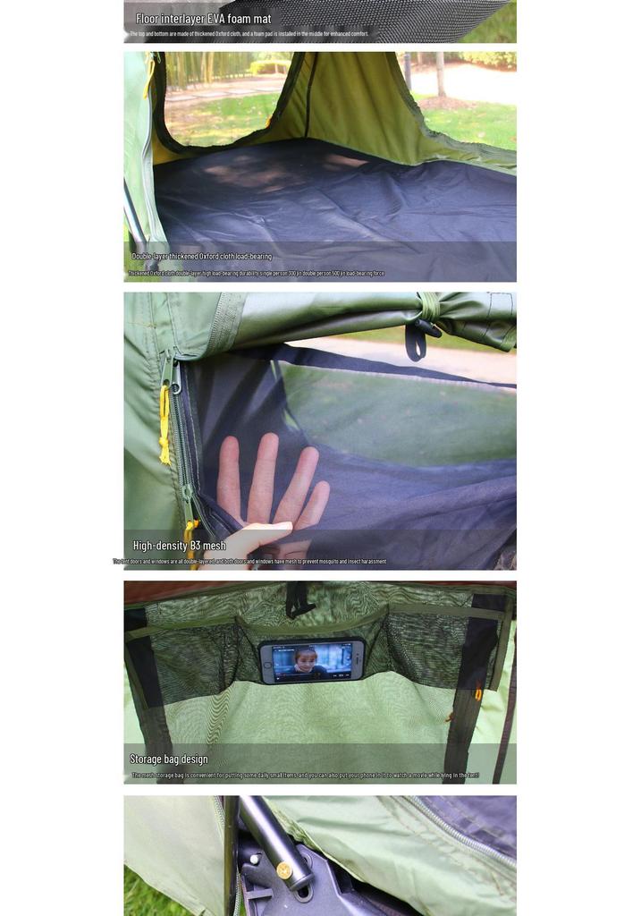 Double Layer Waterproof Outdoor Camping Tent for Two