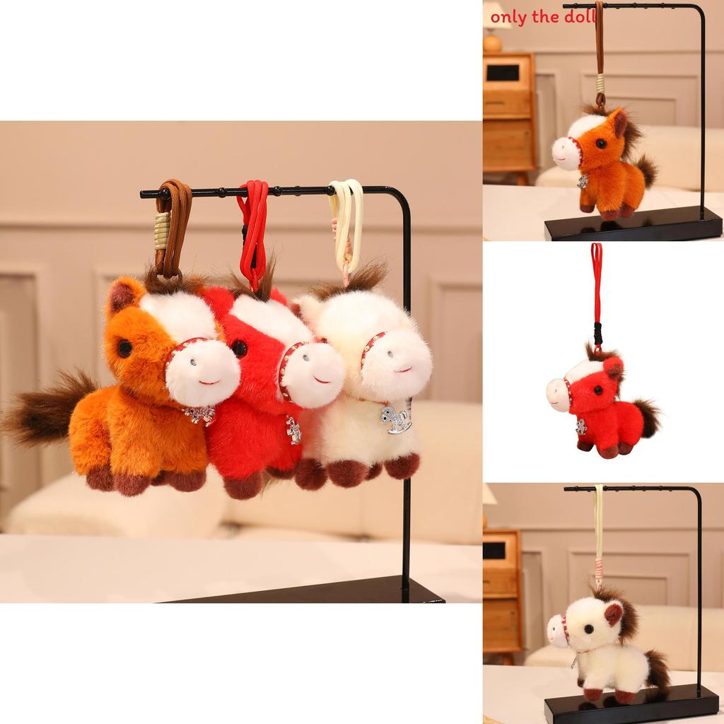 Chinese Zodiac Horse Plush Toy Gift For Lunar New Year Collectors Edition Stuffed Animal