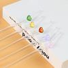 Heart Glass Straw Reusable Drinking Straws Cute Straw For Festival Party Wedding Cocktail Bar Beachs