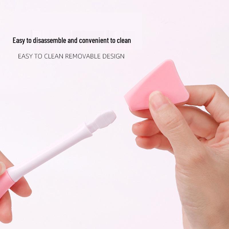 Bear-Shaped Double-Headed Cleansing and Makeup Brush Tool