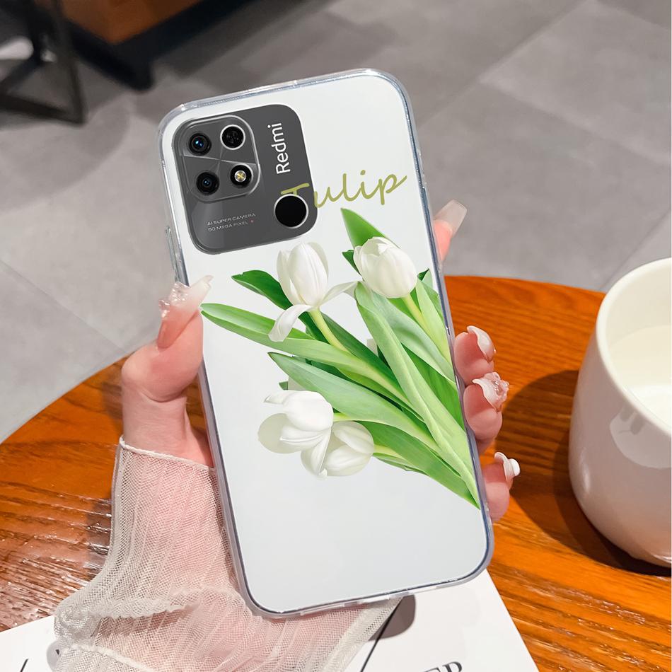 Covers For Redmi 10C Case Stylish Fun Soft Transparent Slim Silicone Anti Drop Phone Shell For Xiaomi Redmi 10 C Bumper Fundas