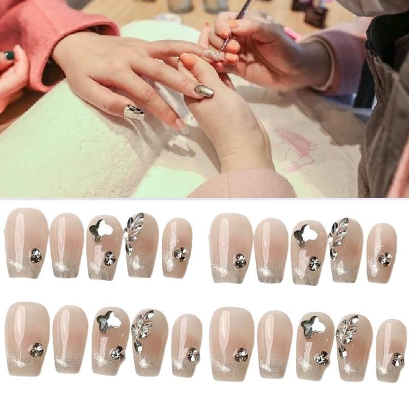 Handmade Wear Nail Fashion Casual Simple Exquisite Classic Nail Style Patch