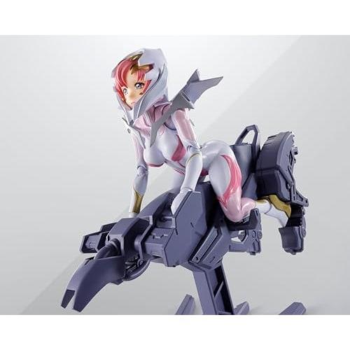 S.H.Figuarts Lacus Clyne (Pilot Suit Ver.) Ride-On Reproduction Set, PVC & ABS, Approximately 130mm, Pre-painted Complete Figure