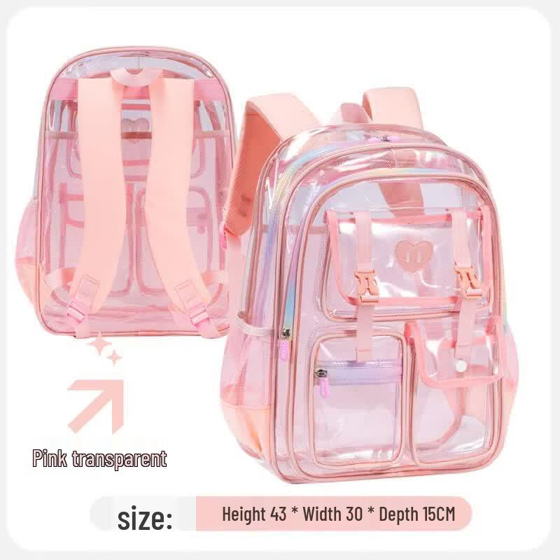 Zhima Baobei Transparent Jelly Backpack