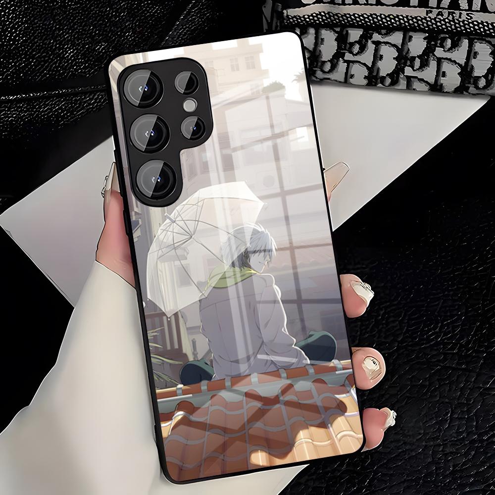 Dramatical Murders Aoba Phone Case For Samsung A25 A13 A33 5G A54 A36 A35 A56 A52 A14 Shockproof Glass Cover