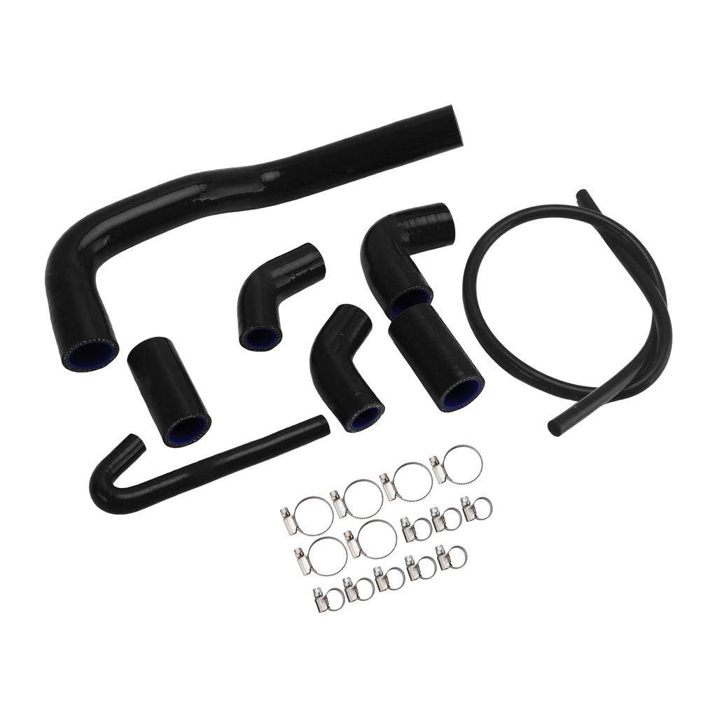 Silicone Radiator coolant Hose For Ducati Streetfighter V4 V4S 2020-2025 Black
