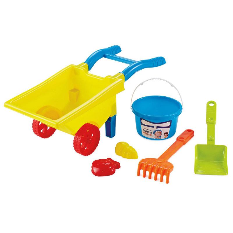 Beach Toy Trolley Set Baby Indoor Seaside Playing Sand Digging Sand Playing Water Playing Snow Shovel Set