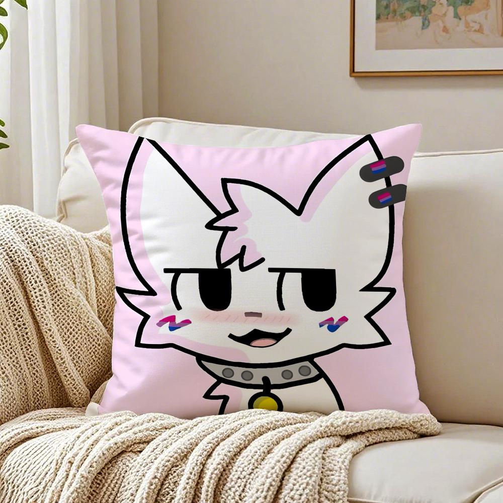 Meme Süßes Lustiges Katzenkissenbezug Kissenbezug Staubmilbenfrei Wohnzimmer Sofa Dekor Kissen Zimmer
