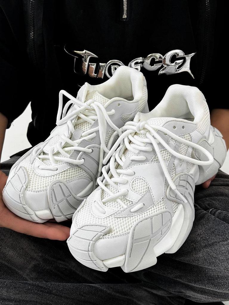 Nische Black Warrior Octopus Herren Retro Wandersneaker - Mesh Atmungsaktiv