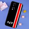 N7 Mass Effect Case For Honor Magic 6 Pro 5 Pro 50 70 90 Lite X6 X7 X8 X9 X8b X9b X6a X7a X8a X9a Cover