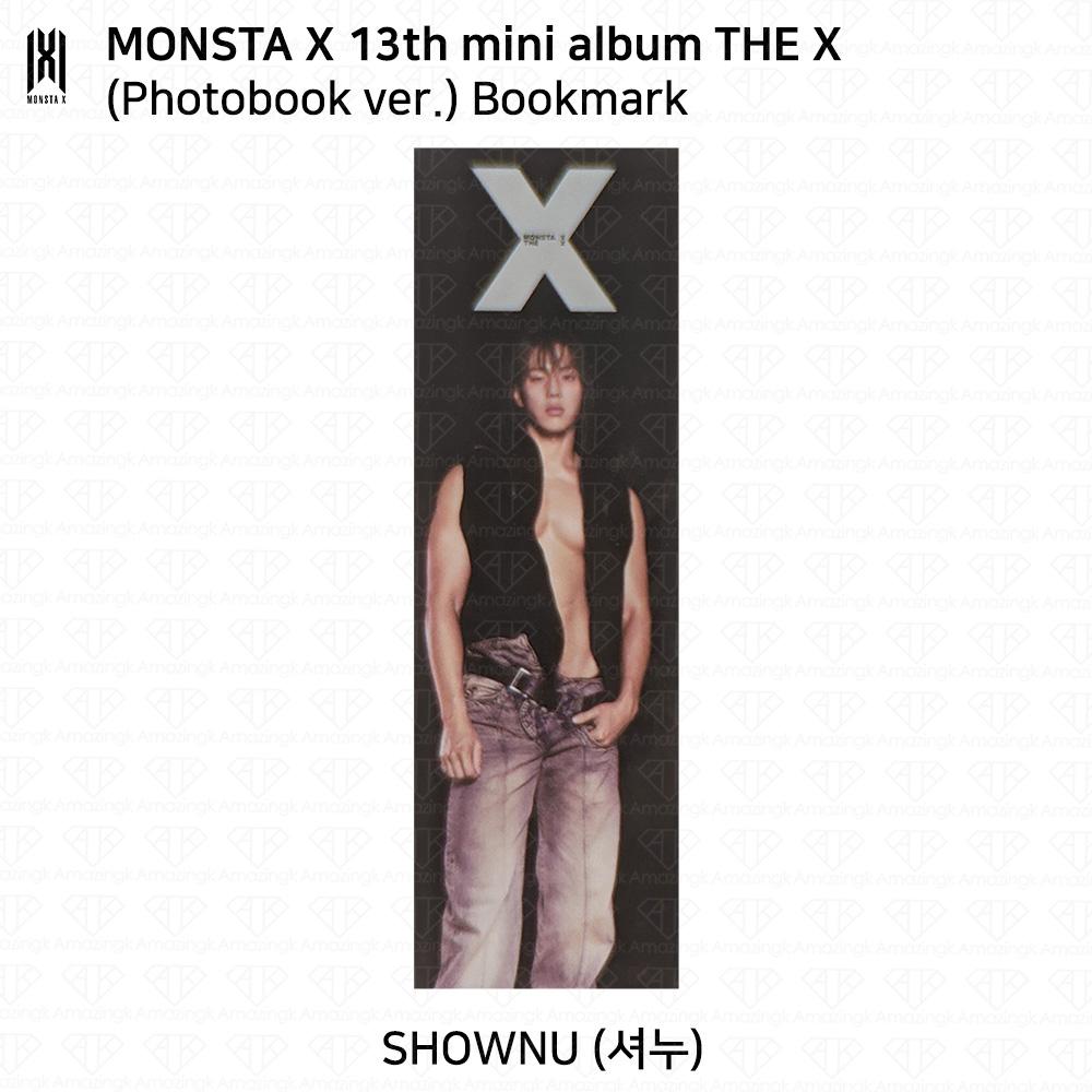 Monsta X The 13th Mini Album THE X Photobook Ver UNIT Bookmark Official Photocard