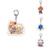 Premium Cartoon Keychain With Silicone And Alloy Material For Durability